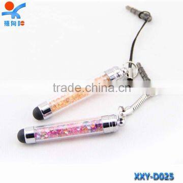 mini crystal touch screen pen for promotion