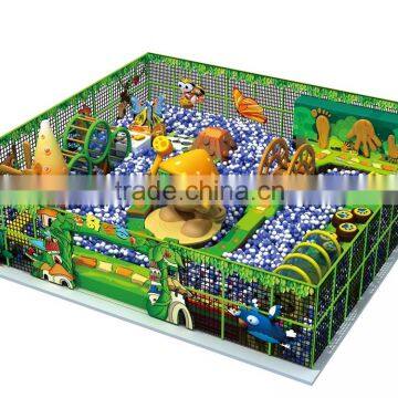 Kaiqi Updated PVC Indoor Playground Equipment Animal Theme with wildmill KQ60272A