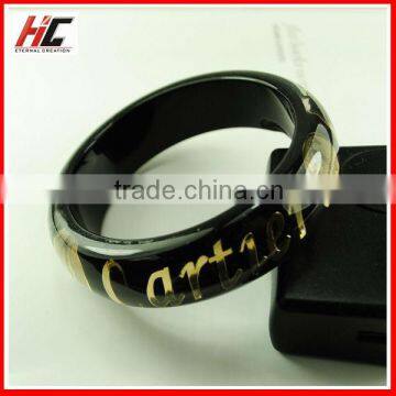 Hot Sale Fashion Polyester Resin Bangle