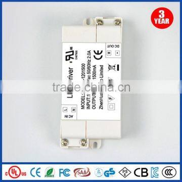 AC 110-240V to DC 12V 1500mA Led Electronic Transformer Smart Power Supply Driver 18W Quality Choice photo-2