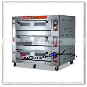 K557 3 Layers 12 Trays Time Controller Deck Oven Manufacturers