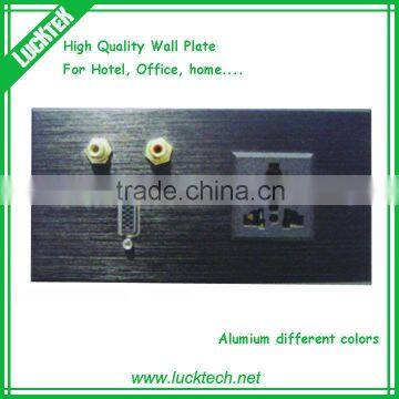 172*85mm AV power hotel wall plate