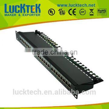 24 Ports Cat.6A Patch Panel