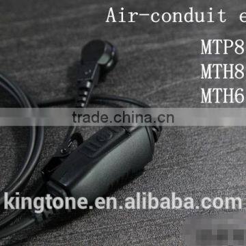 Walkie Talkie Air Tube Earpiece Two Way Radio Wireless Headset MTP850, MTP800, MTH650, HTH800