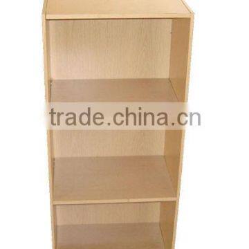 modern melamine wood bookshelf