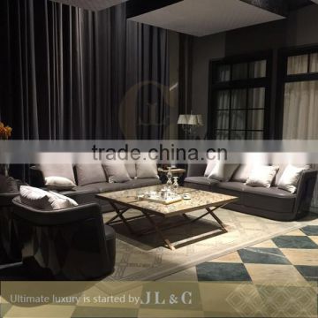 Customized Sofa Set in the Living Room-JL&C Luxury Home Furniture