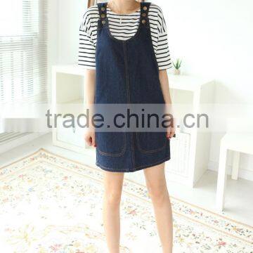Short Sleeve Sexy Jean Blue Printed Women Bandage Dress photo-5