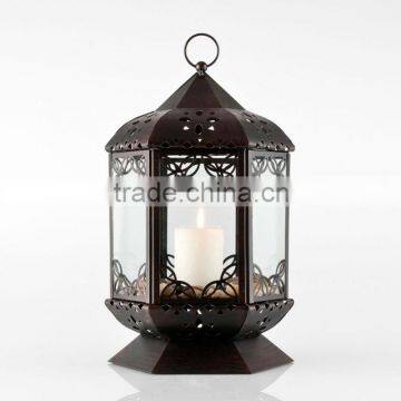 bronze moroccan lantern