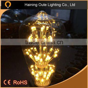 Low lumen output 1.8w 360 degree led Filament bulb light china,LED Decorative Starts E27                        
                                                Quality Choice