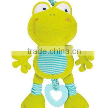 education toy teether baby toy,factory teether plush Animal baby kid toy educational toy