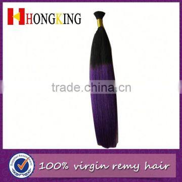 Virgin Brazilian And Peruvian Hair Bulk For USA Market