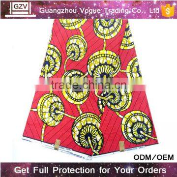 Online Wholesale High Quality Comfortable 100% Cotton George Green African Print Fabric Kenya for Kids photo-4