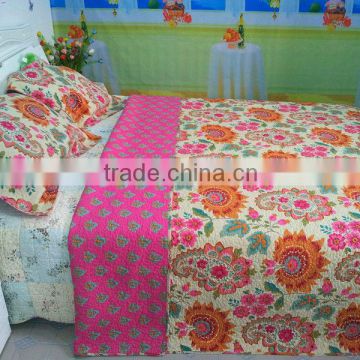 Mircofiber quilt/bedspread/bedding set