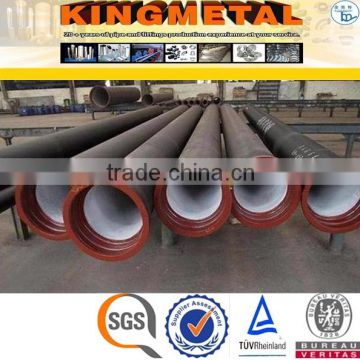 EN598 Class k9 Cast Ductile Iron Pipe