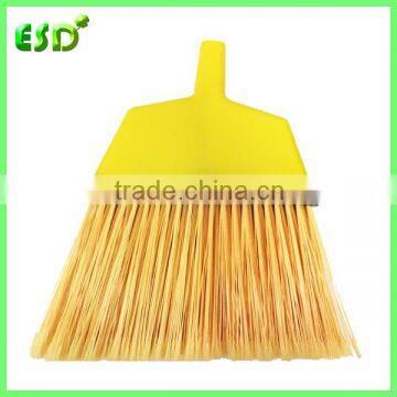 Household Long Bristle Plastic Broom With Metal Handle