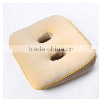 Wedge Memory Foam Car Seat Cushion With Holes Supplier's Choice photo-2