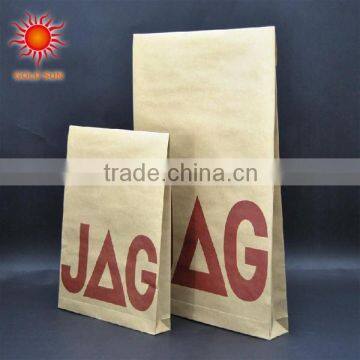 take away fast food paper bag