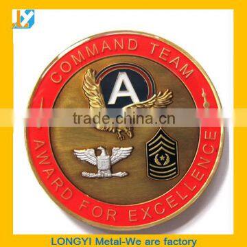 Custom challenge coin/antique coin/gold coin