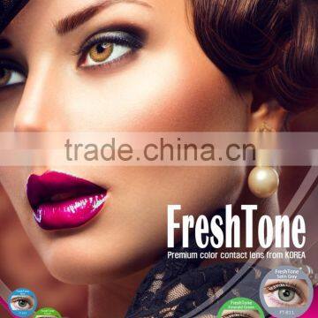 the Most Hot Selling Korean Brand 30 Colors Korea Cosmetic Freshtone Contact Lens photo-3