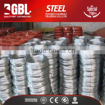 different gauge carbon steel galvanized wire for staples