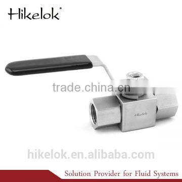 three piece ball valve with internal thread