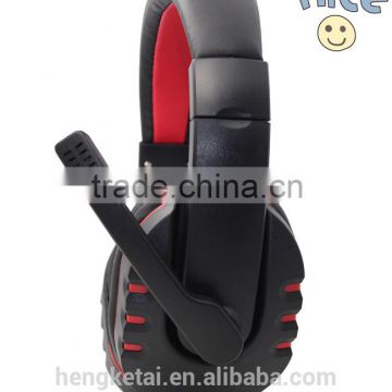 Hot new products for 2016 stylish computer headphone with long wire and microphone