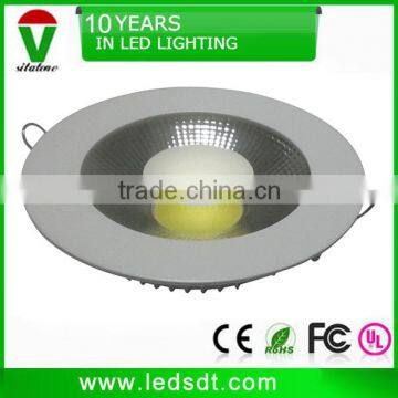 light weight slim 10w recessed led ceiling lamp full white from sitatome