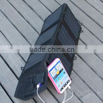 21W Portable Foldable Cell Phone Charger Solar Panels