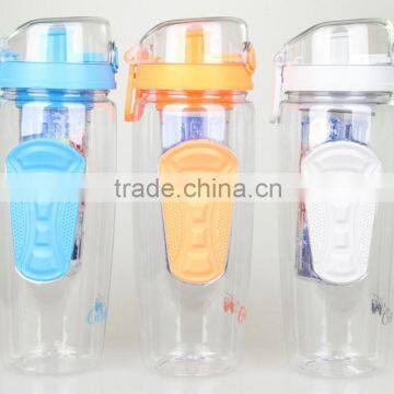 32oz infuser plastic joyshaker tritan water bottle/eco-friendly material juicer bottle