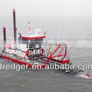 cutter river sand dredge ship