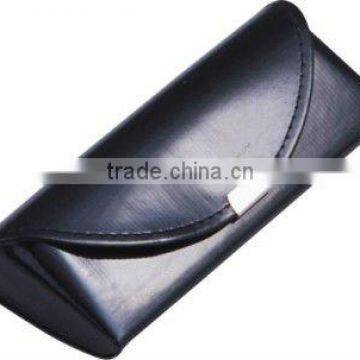 PU leather hand made aluminum reading glasses case