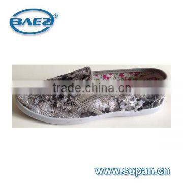 cheap shoes ladies injection shoes with pretty pattern