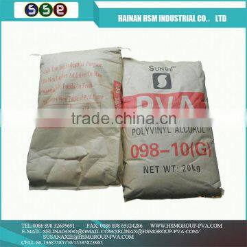 Hot China Products Wholesale vinylalcohol polymer 98-10 pva for paint