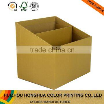 Wholesale Paper Cardboard Divided Pencil Holder for Desk Organizer photo-3