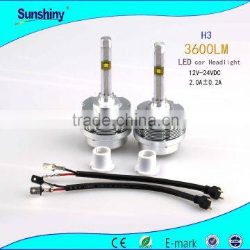 Factory wholesale!Led headlight lamp car conversion kit H1 H3 H4 H7 H8 H9 H10 H11 H13 9005 9006 led auto headlight