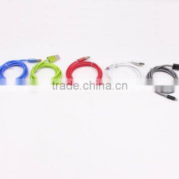 Braided USB 2.0 Data Cable, 1m USB-micro Usb Charger Cable, 2016 High Quality Hot Sale USB Cable photo-2