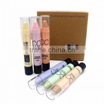 New Brand Face Makeup CC Color Corrector Blemish Concealer Cream Base Palette Pen Pencil Corretivo Stick By Menow Cosmetic photo-3