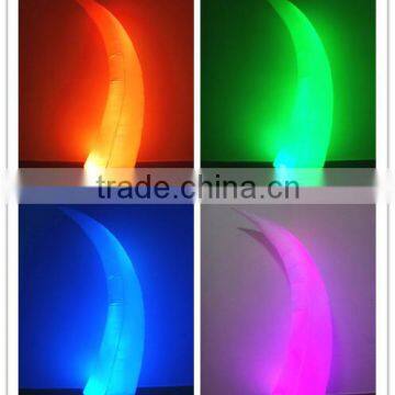 2013 best selling inflatable events decoration cheap led air cone, inflatable cone light