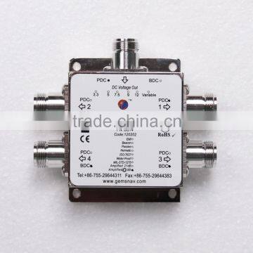 Multi-channel port 4 Way GPS Splitters