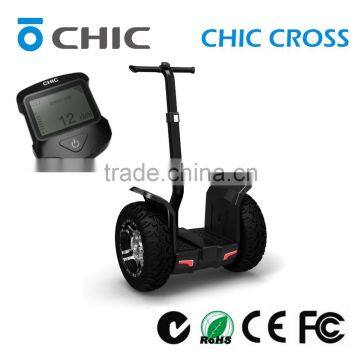 Two Wheel CHIC CROSS four wheel stand up electric scooter