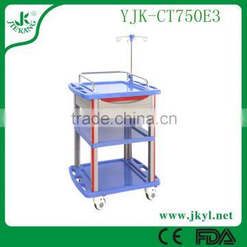 YJK-CT750E3 The newest super cheap medical treatment trolley