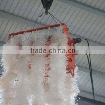 Oil skimmer with rope