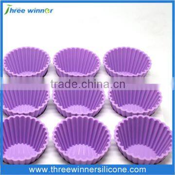 Custom kitchen tools cake decoration silicone cup cake molds