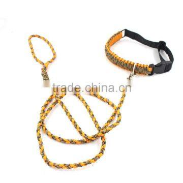 Paracord Dog Leash and Collar, Adjustable Paracord Dog Collar photo-3