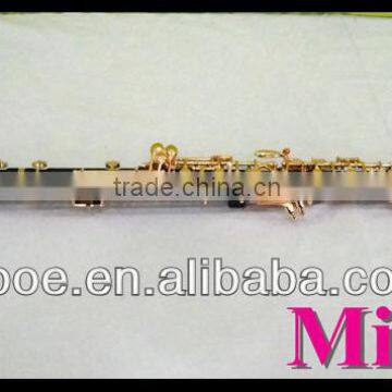 Woodwind Instrument Semi automatic Oboe wtih golden plated keys