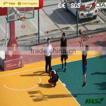 Outdoor Bounceback Basketball Interlock Flooring photo-6
