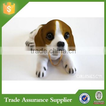 Factory Direct Resin Dog Dashboard Bobble Head for Sale