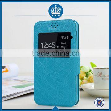 LZB Premium Wallet For Wiko Darknight Flip Case
