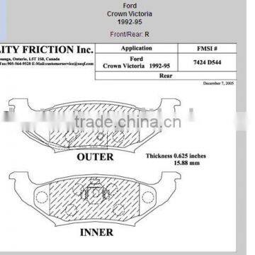 brake pad