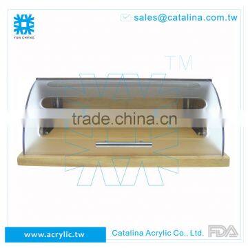 High Quality Acrylic Buffet Food Case Bread Display